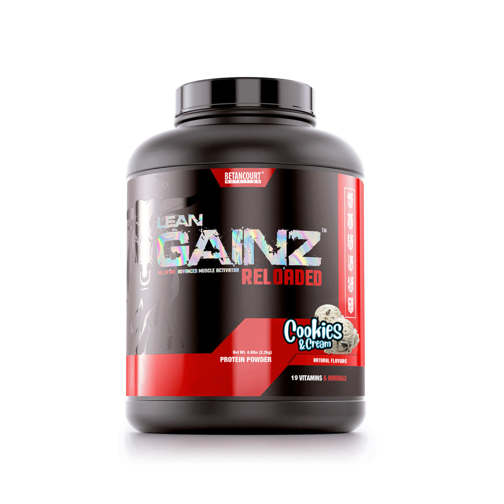 LEAN GAINZ <br> ALL IN ONE ADVANCED MUSCLE ACTIVATOR
