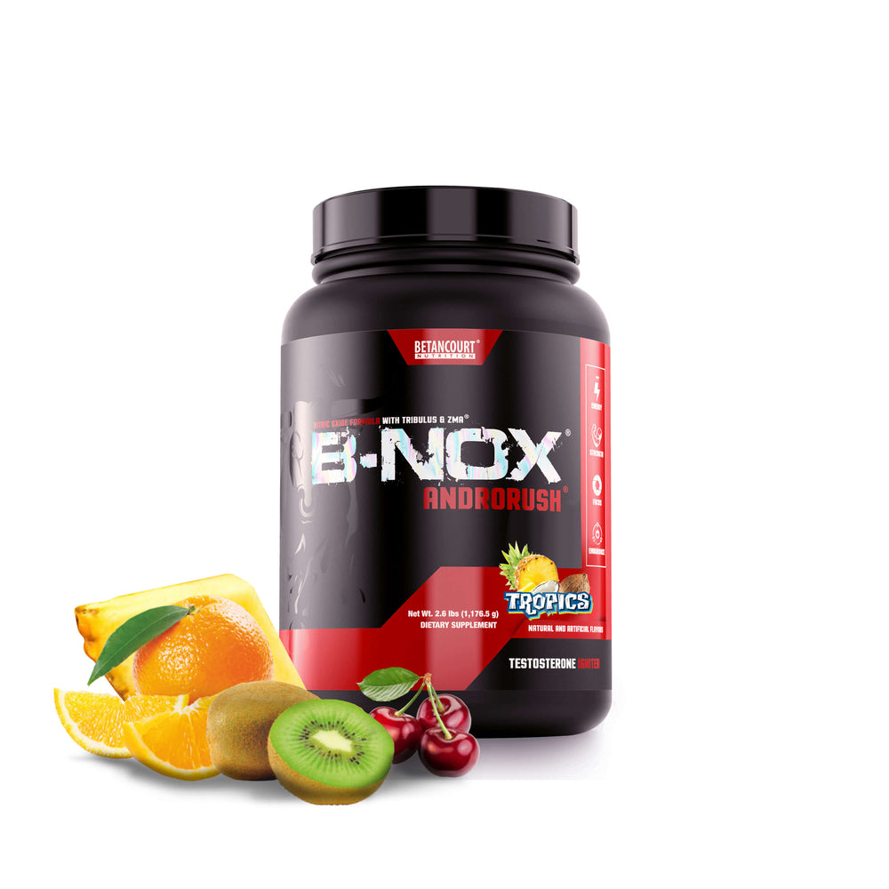 
                
                    Load image into Gallery viewer, B-NOX ANDRORUSH - 65 SERV &amp;lt;br&amp;gt; PRE-WORKOUT &amp;amp; TESTOSTERONE ENHANCER
                
            